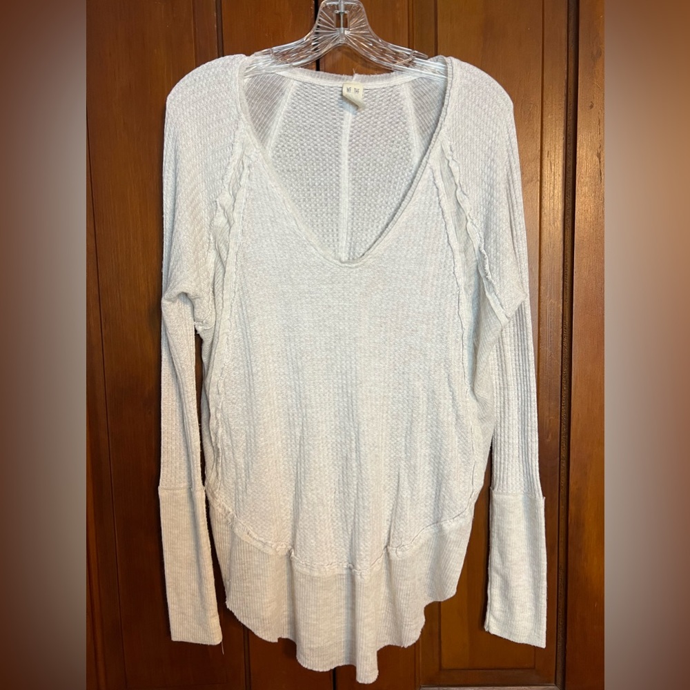 Free People We The Free Oversized Boho Super Soft Pullover Top Sz XS